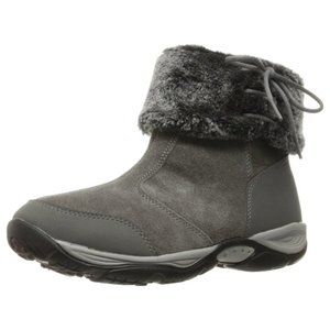 NWT Easy Spirit Elementa Grey Boots size womens 8.5 wide